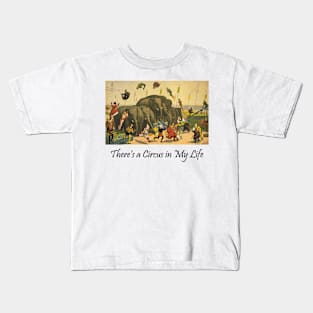 Elephant Acrobats Kids T-Shirt